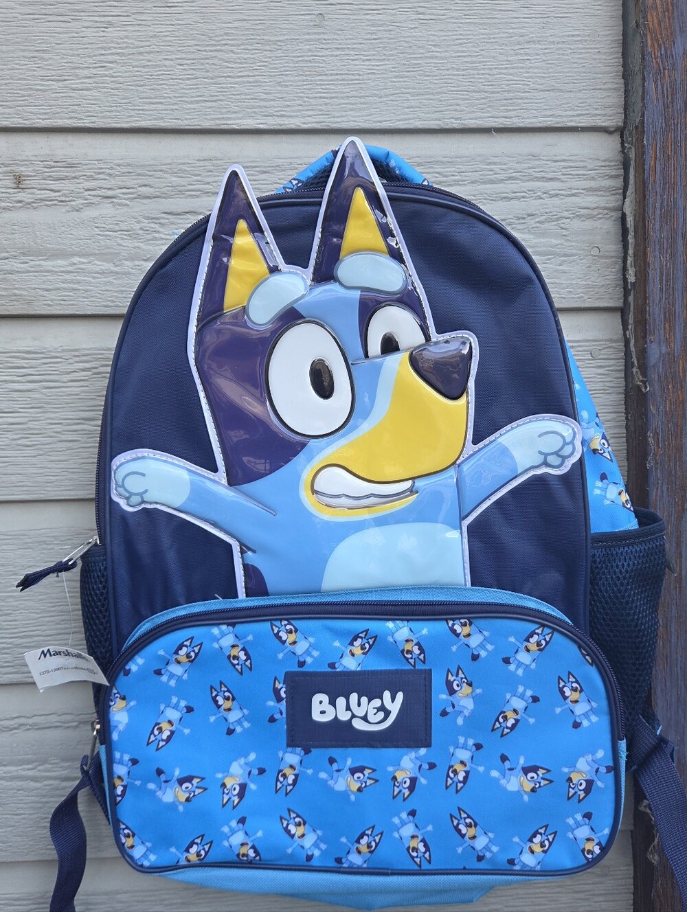Bluey Kids Backpack with Character Front